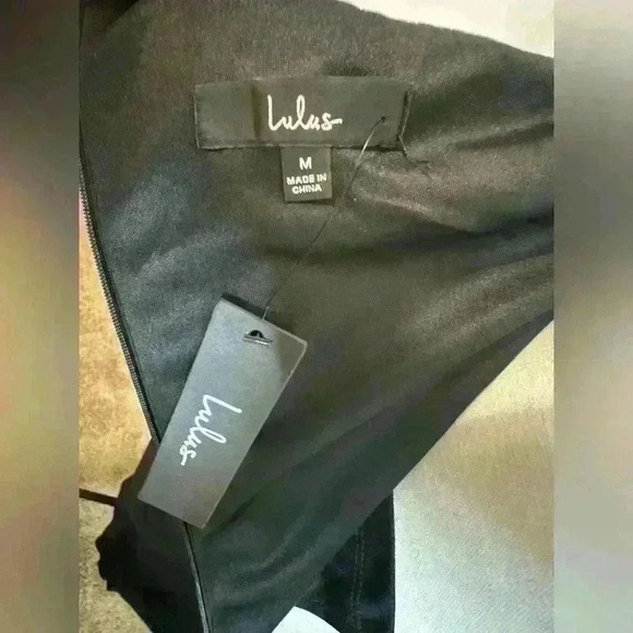 Lulus Good Times Only Black Fitted One-Shoulder Maxi Dress Women's Size M - Picture 8 of 12